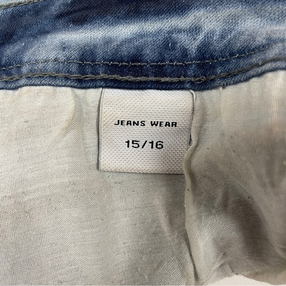 Blue connection, ladies acid washed  jeans size 15/16 - Picture 5 of 6